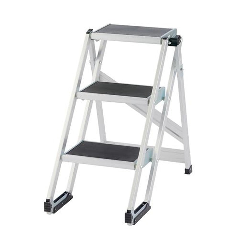 エスコ EA903PA-43 477x1085mm/1.0m/4段作業台(折畳式/キャスター付 1個(ご注文単位1個)【直送品】