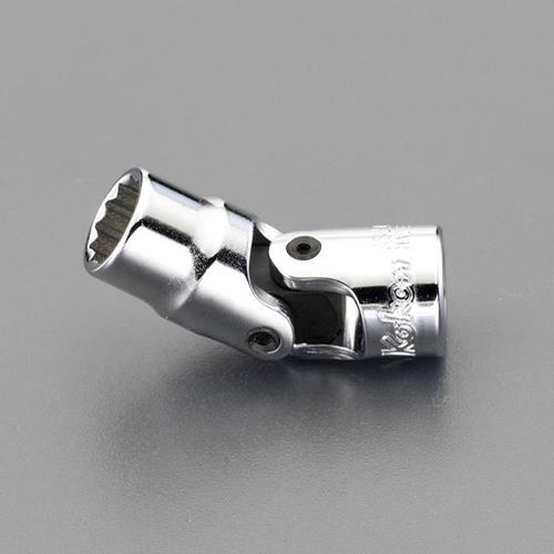 エスコ EA618AK-608 1/4”DR/8mmユニバーサルソケット(12角) 1個(ご注文単位1個)【直送品】