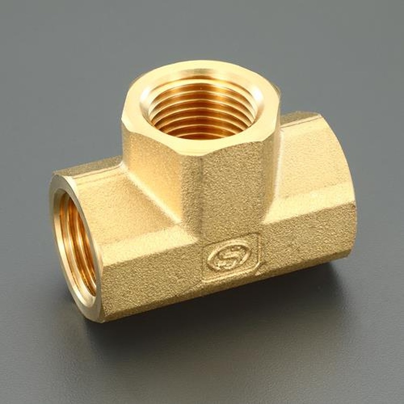 エスコ EA141AA-136 Rc3/4”内ねじチーズ 1個(ご注文単位1個)【直送品】