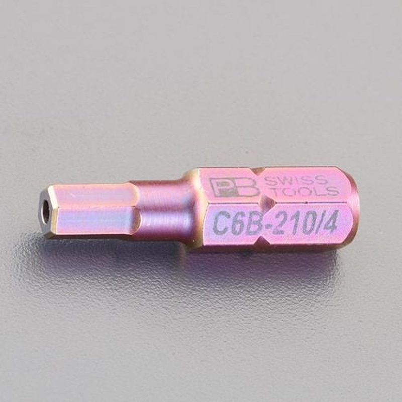 エスコ EA611PJ-2.5 2.5x25mm［Hexagon]ドライバービット(イジリ止付) 1個（ご注文単位1個）【直送品】