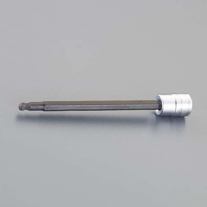 エスコ EA618NT-203 1/4”DRx3mm［Ball-Hex]ロングビットソケット 1個（ご注文単位1個）【直送品】