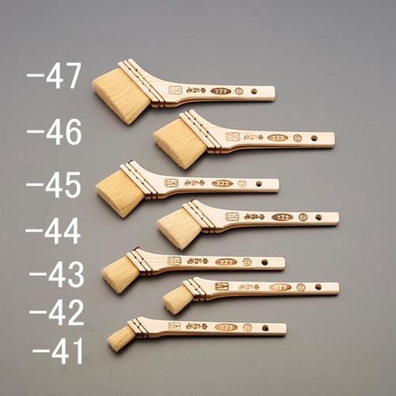 エスコ EA109LD-44 40mmラック・ニス用刷毛(羊毛) 1個(ご注文単位1個)【直送品】