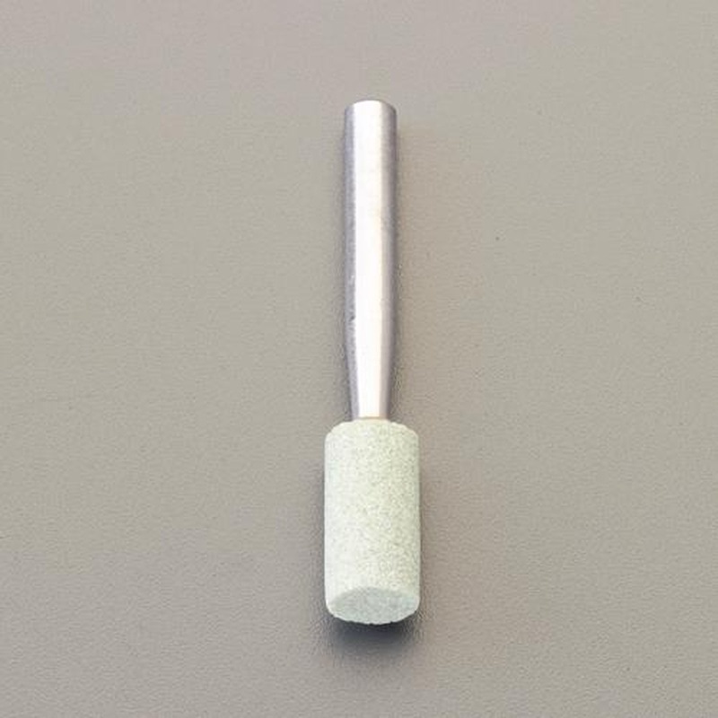 エスコ EA819GA-801 #46・13x25mm/6mm軸軸付砥石(セラミック) 1個（ご注文単位1個）【直送品】