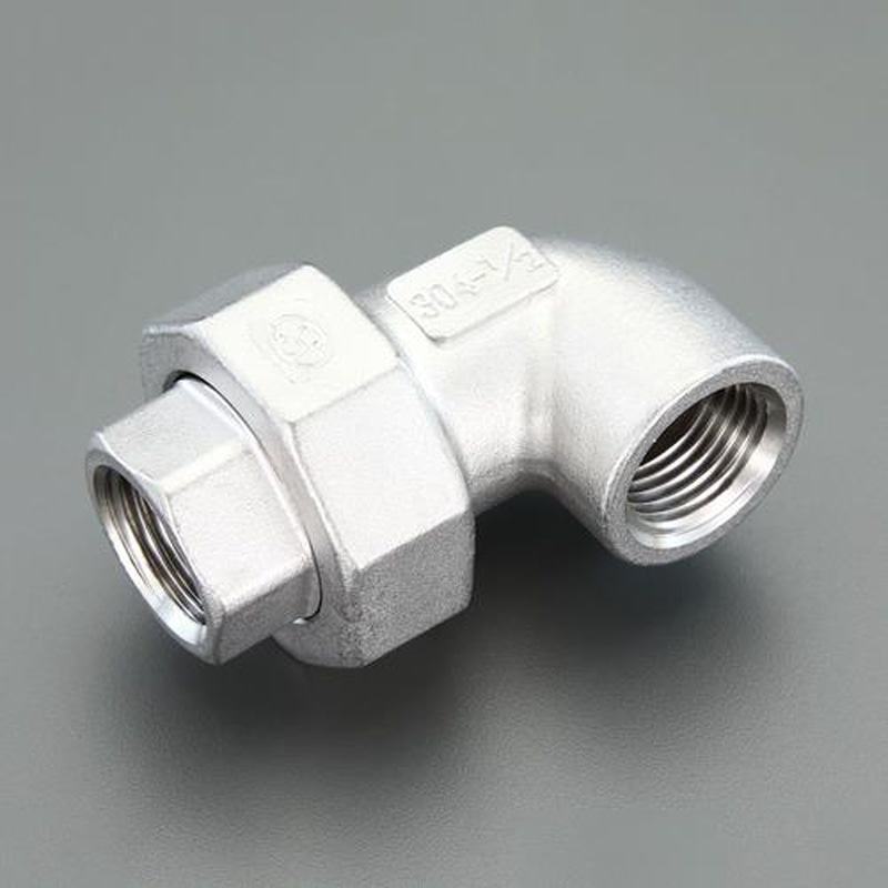 エスコ EA469AV-3 Rc3/8”エルボ(ステンレス製) 1個(ご注文単位1個)【直送品】