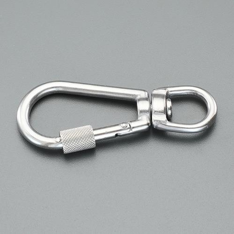 エスコ EA638AG-35 78.5mmスイベルスナップ(ステンレス製) 1個(ご注文単位1個)【直送品】