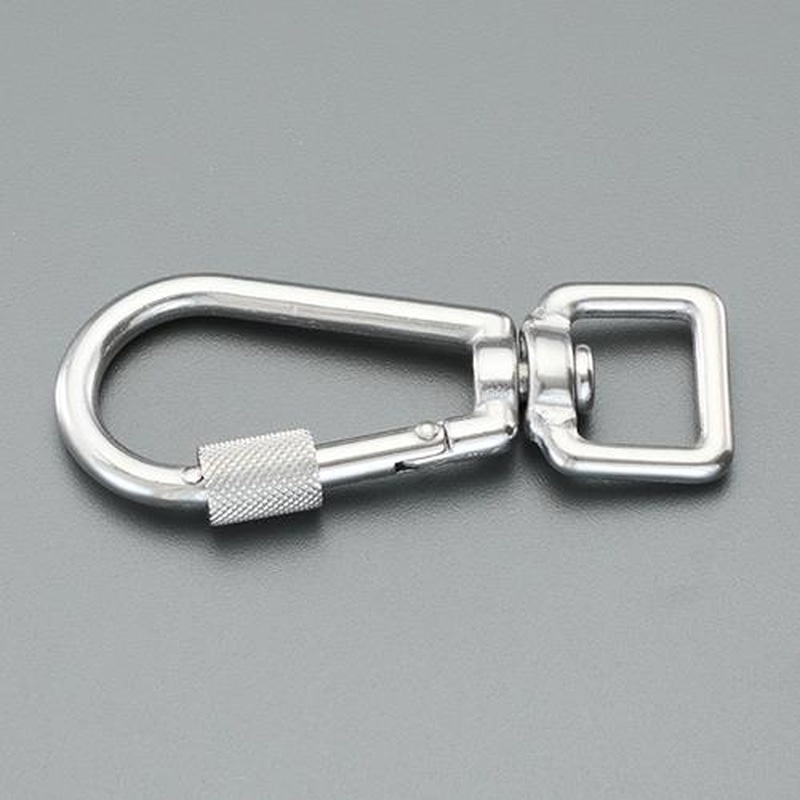 エスコ EA638AG-42 76mmスイベルスナップ(ステンレス製) 1個(ご注文単位1個)【直送品】