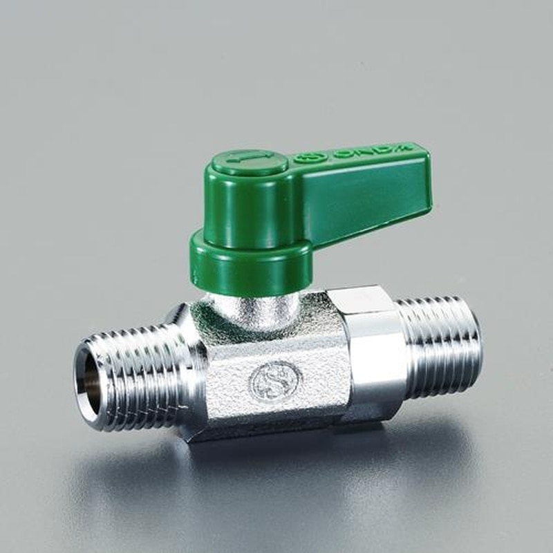 エスコ EA425AJ-41 R1/8”ミニボールバルブ 1個(ご注文単位1個)【直送品】
