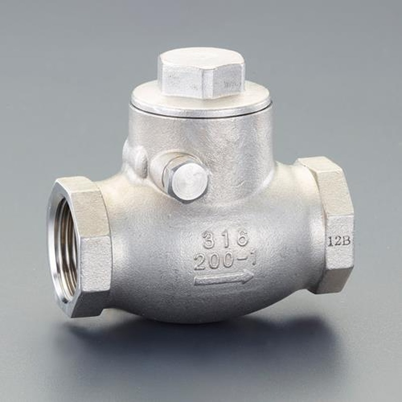 エスコ EA465AC-4 Rc1/2”スイングチャッキバルブ 1個(ご注文単位1個)【直送品】