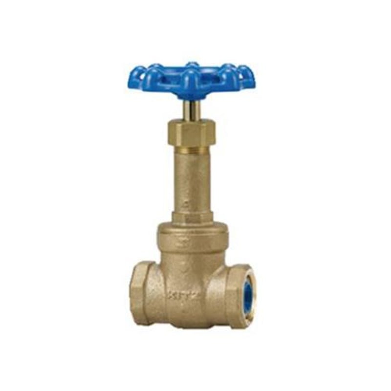 エスコ EA470DG-14 Rc1・1/2”ゲートバルブ(給水用/青銅) 1個(ご注文単位1個)【直送品】