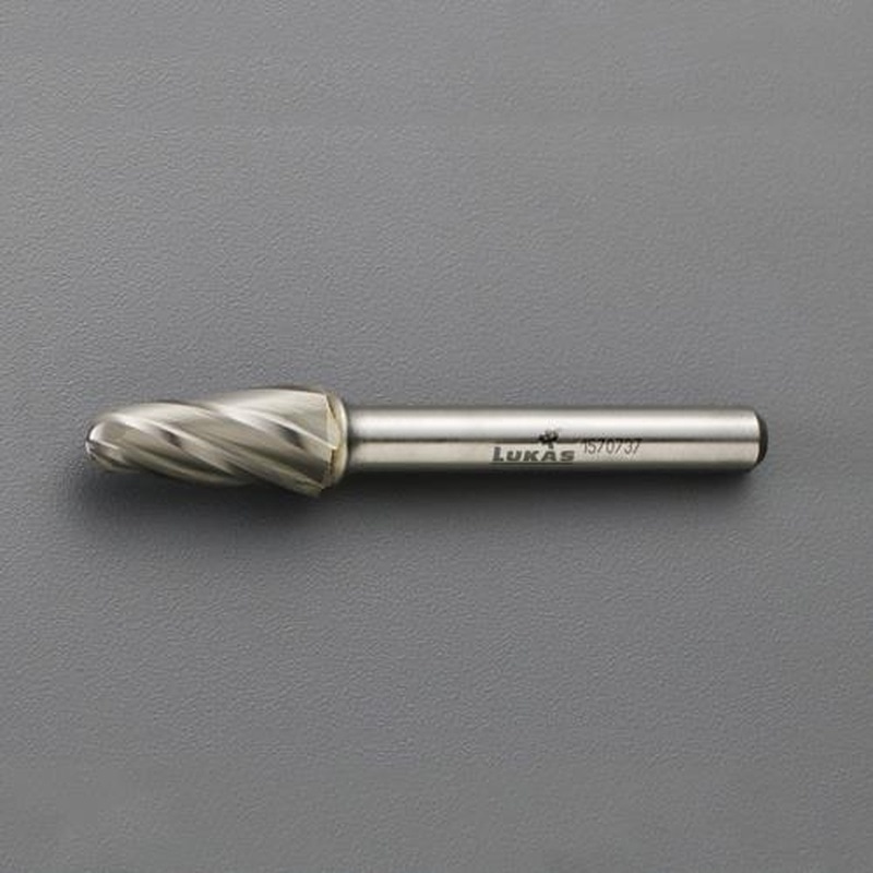 エスコ EA819GL-342 10x20x60mm/6mm軸超硬カッター(アルミ用) 1個（ご注文単位1個）【直送品】