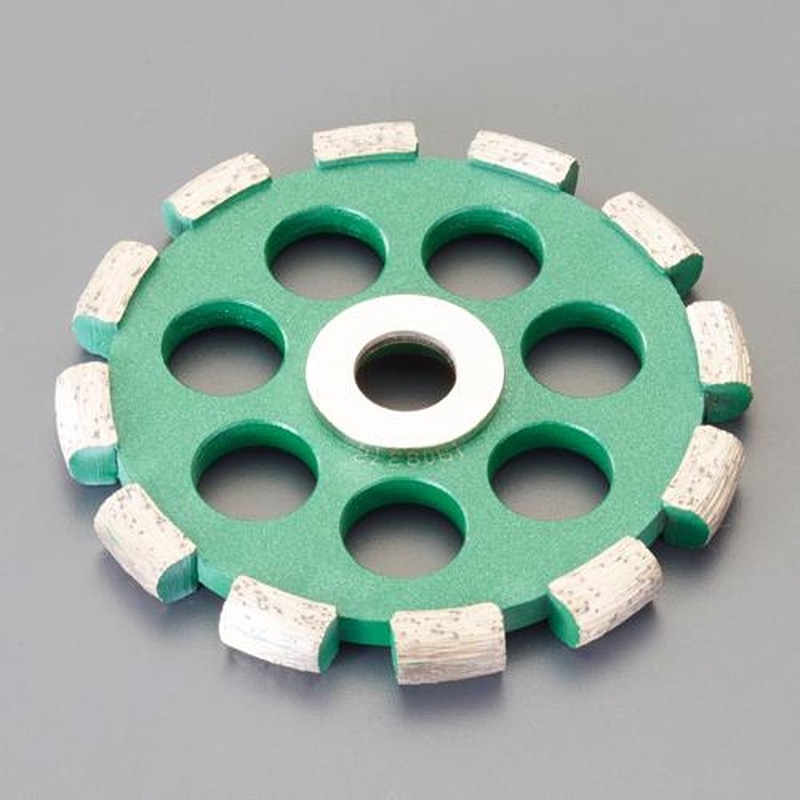 エスコ EA809-116 φ105x10x20mmダイヤモンドカッター(V溝) 1個(ご注文単位1個)【直送品】