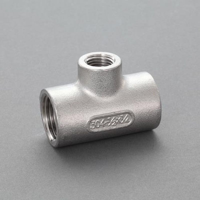 エスコ EA469AF-25AA Rc1・1/2”xRc2・1/2”xRc1”異径チーズ(SUS製) 1個(ご注文単位1個)【直送品】