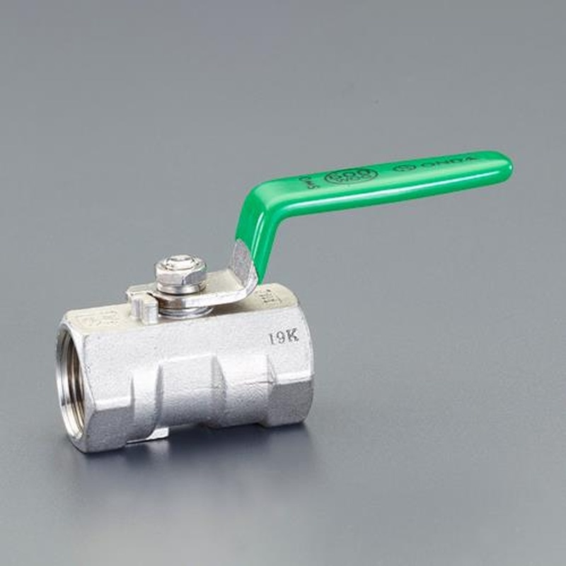 エスコ EA470BJ-4 Rc1/2”ボールバルブ(ステンレス製) 1個(ご注文単位1個)【直送品】