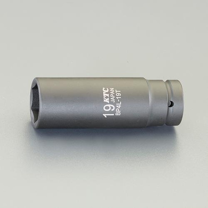 エスコ EA164KE-423 1/2”DRx23mmディープインパクトソケット(ピン・リング付) 1個(ご注文単位1個)【直送品】