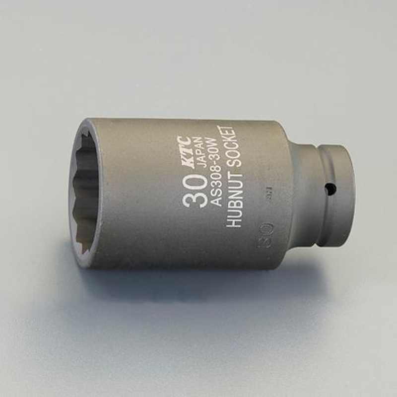 エスコ EA164KH-32 1/2”DRx32mmインパクト用ハブボルトソケット(十二角) 1個(ご注文単位1個)【直送品】