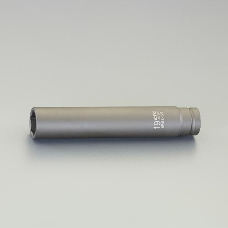 エスコ EA164KE-612 1/2”DRx12mmロングインパクトソケット(ピン・リング付) 1個（ご注文単位1個）【直送品】