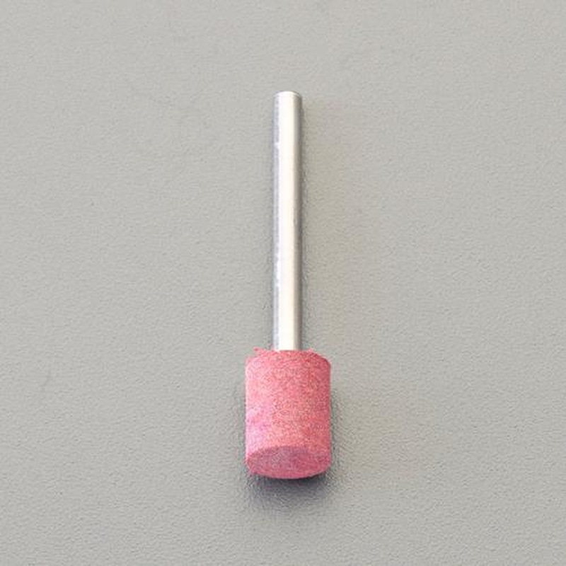 エスコ EA819GB-56 #120・13x13mm/3mm軸軸付ゴム砥石(ソフト) 1個(ご注文単位1個)【直送品】