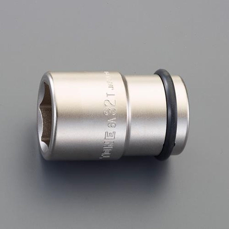 エスコ EA164NP-38 3/4”DR/38mmホイールナット用インパクトソケット(アウターナット用 1個(ご注文単位1個)【直送品】