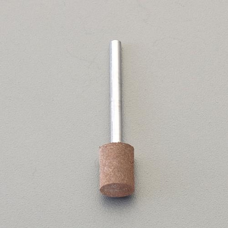 エスコ EA819GB-66 #220・13x13mm/3mm軸軸付ゴム砥石(ソフト) 1個(ご注文単位1個)【直送品】