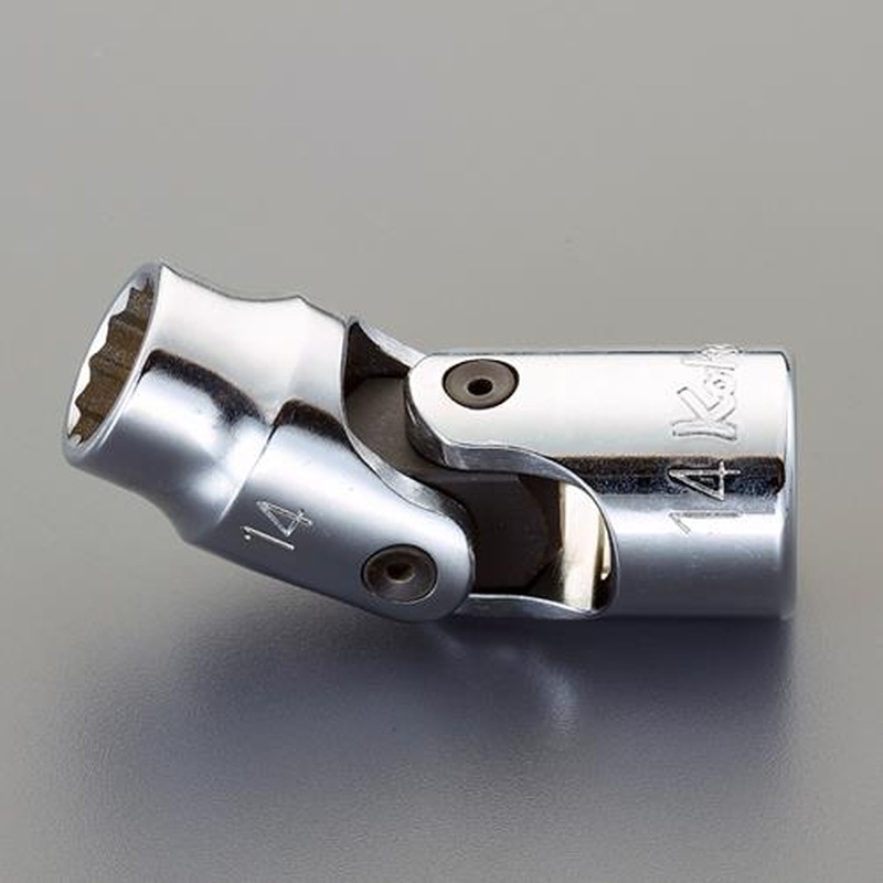 エスコ EA618CP-321 1/2”DR/21mmユニバーサルソケット 1個(ご注文単位1個)【直送品】