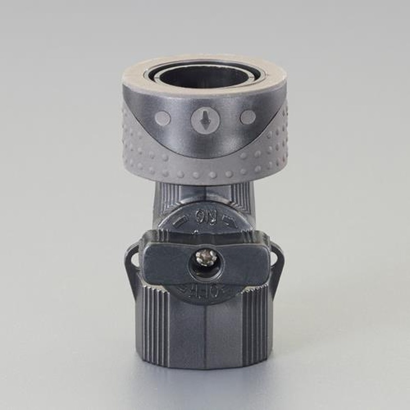 エスコ EA124GC-4B 3/4”NHバルブ付カプラー(雌ねじ) 1個(ご注文単位1個)【直送品】