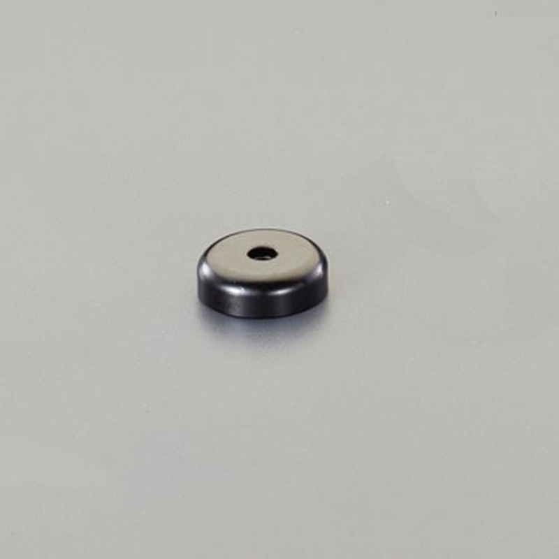 エスコ EA781EM-31A φ25x穴5.5mm/19kg超強力マグネット(黒) 1個(ご注文単位1個)【直送品】