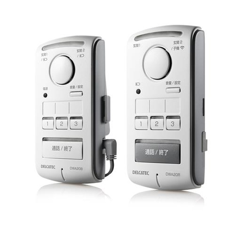 エスコ EA864CE-18A ワイヤレスインターホン(親機+室内子機) 1個(ご注文単位1個)【直送品】