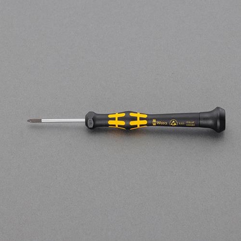 エスコ EA550MP-3 Fx40mm［Microstix]ドライバー(精密/ESD) 1個（ご注文単位1個）【直送品】