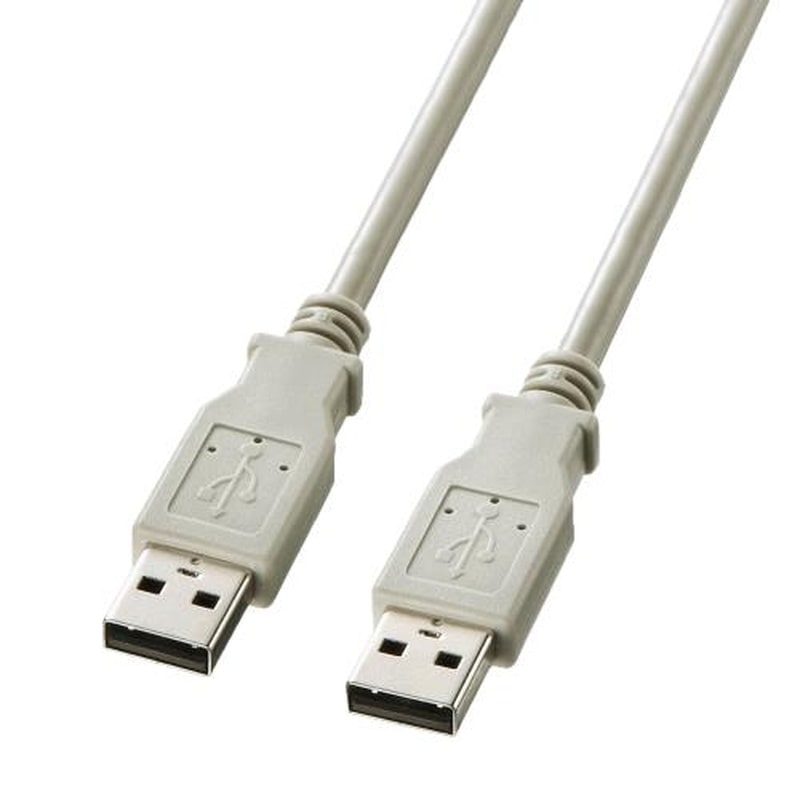 エスコ EA764AJ-201 3.0mUSBケーブル(A-Aコネクタ) 1個(ご注文単位1個)【直送品】