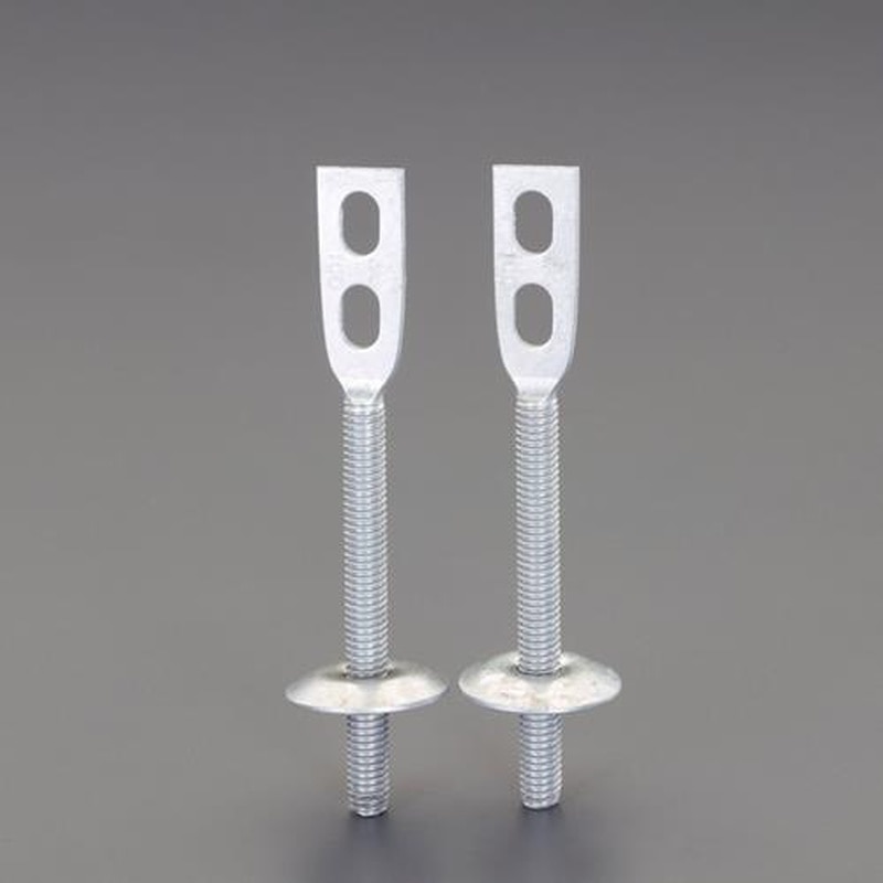 エスコ EA440AT-365 3/8”x65mm立バンド用取付足(どぶめっき/2コ 1個(ご注文単位1個)【直送品】