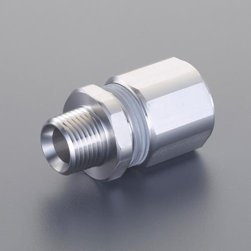 エスコ EA141A-12 R1/2”x15-22mmナット締めニップル(エイトロック/ステンレス製 1個(ご注文単位1個)【直送品】