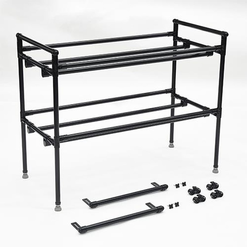 エスコ EA957-301 1176x557x939mm/2段車載ラック棚 1個(ご注文単位1個)【直送品】