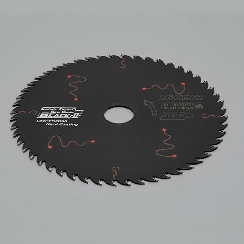 エスコ EA851CJ-2 φ145x1.5x20mm/52T超硬チップソー 1個(ご注文単位1個)【直送品】