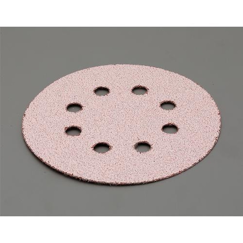 エスコ EA809XD-402 125mm/#60穴付サンドペーパー(マジック式/5枚) 1個（ご注文単位1個）【直送品】