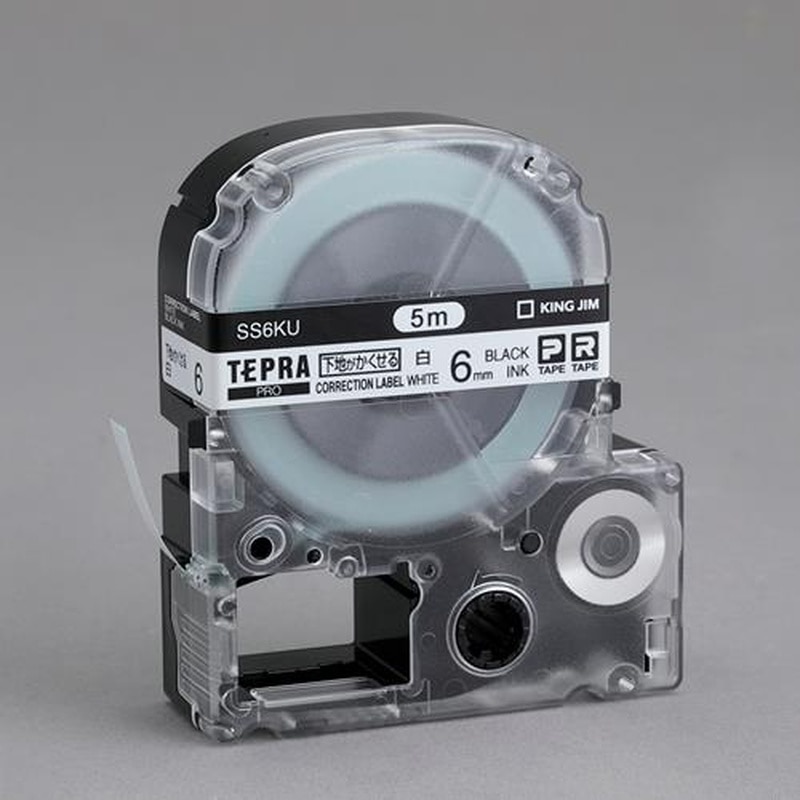 >エスコ EA761DD-15 24mmテープカセット(下地がすけない/白) 1個(ご注文単位1個)【直送品】
