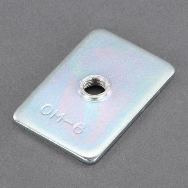 エスコ EA949GS-306 M6/15x15mm四角ナット(10個) 1個(ご注文単位1個)【直送品】