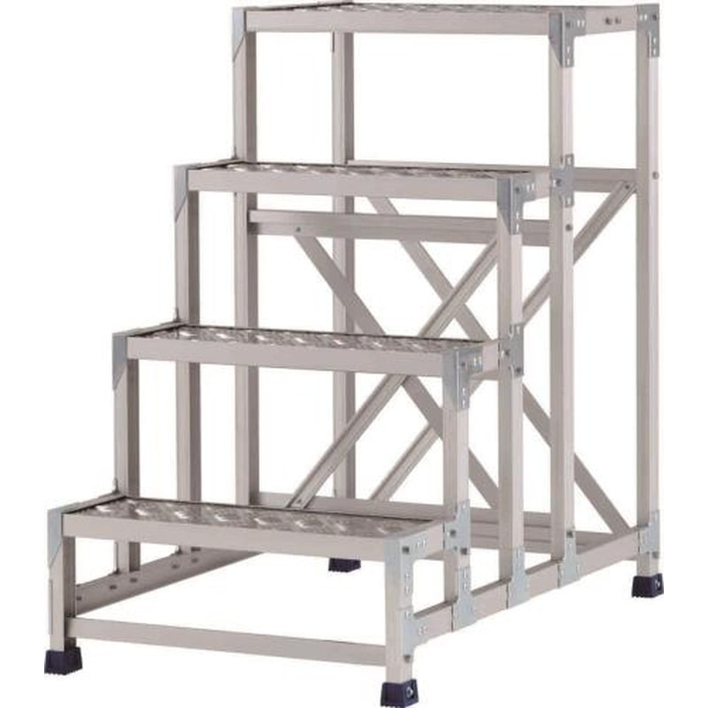 エスコ EA903BR-121 600x400mm/1.0m作業台(四段) 1個(ご注文単位1個)【直送品】