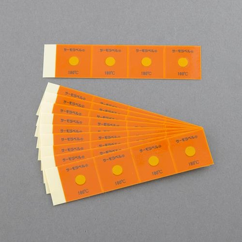 エスコ EA722ZB-200 200℃温度管理用示温材(サーモラベル/40枚) 1個（ご注文単位1個）【直送品】