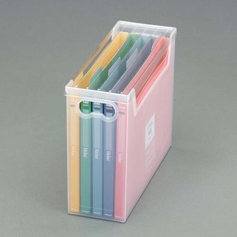 エスコ EA954TL-131 120x327x237mmファイルスタンド(ファイル5冊付) 1個(ご注文単位1個)【直送品】