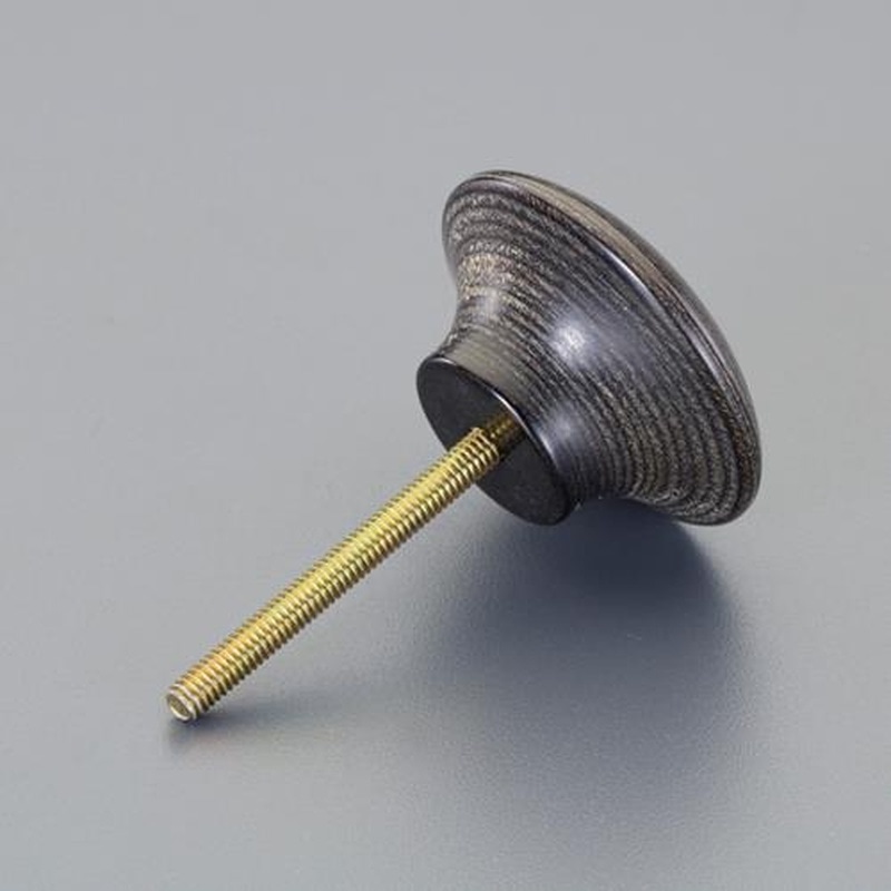 エスコ EA951CA-151 φ35x20mm/M4つまみ(木製/ねじ込み式) 1個(ご注文単位1個)【直送品】