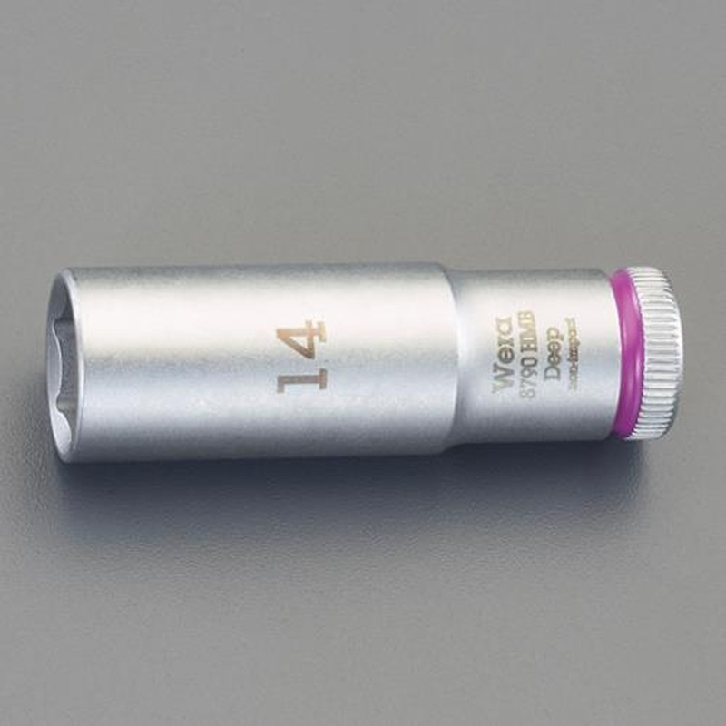 エスコ EA617AK-319 3/8”DRx19mmディープソケット 1個(ご注文単位1個)【直送品】