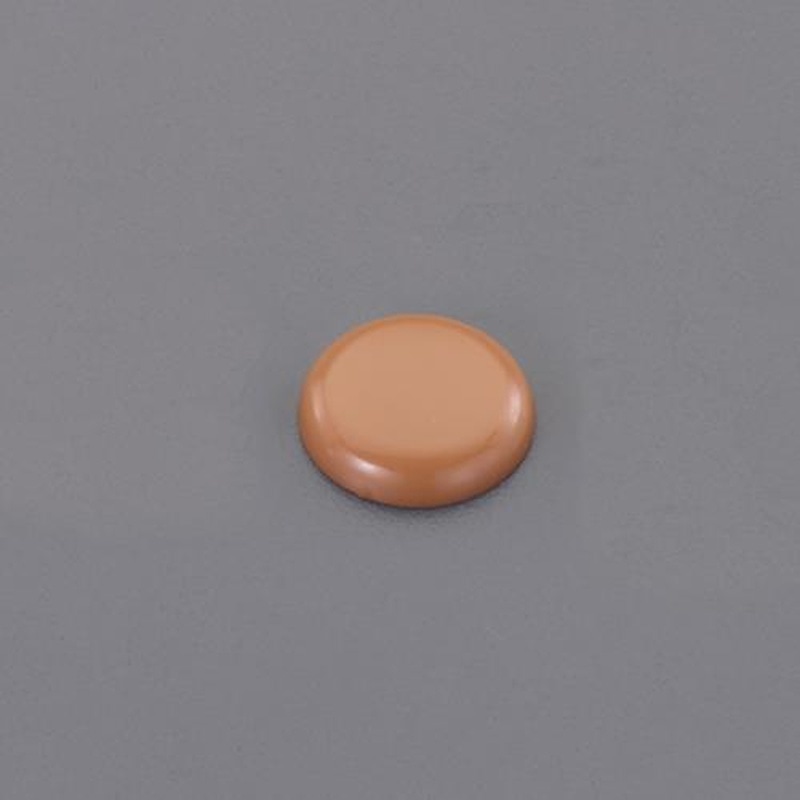 エスコ EA951C-104 φ16x3.7mmセットキャップ(うす茶/10個) 1個（ご注文単位1個）【直送品】