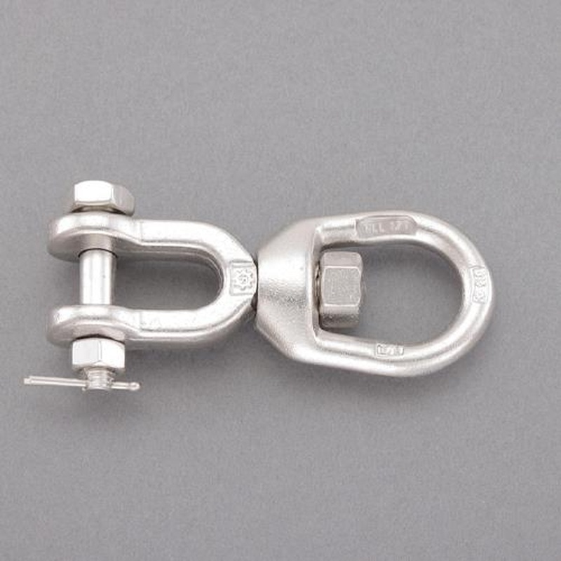 エスコ EA638FC-24 38.1x151.6mmEye&Jawスイベル(ステンレス製) 1個(ご注文単位1個)【直送品】