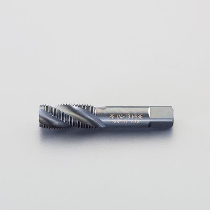 エスコ EA829PA-24 1/2”x14スパイラルパイプタップ(PF/SKH) 1個(ご注文単位1個)【直送品】