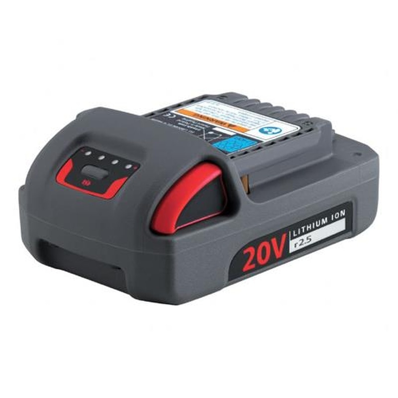 エスコ EA813Y-1 DC20.0V/2.5Ah替バッテリー(リチウムイオン電池) 1個(ご注文単位1個)【直送品】