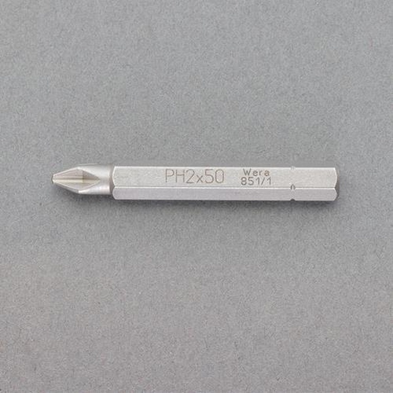 エスコ EA611A-13 #3x50mm［＋]ドライバービット 1個（ご注文単位1個）【直送品】