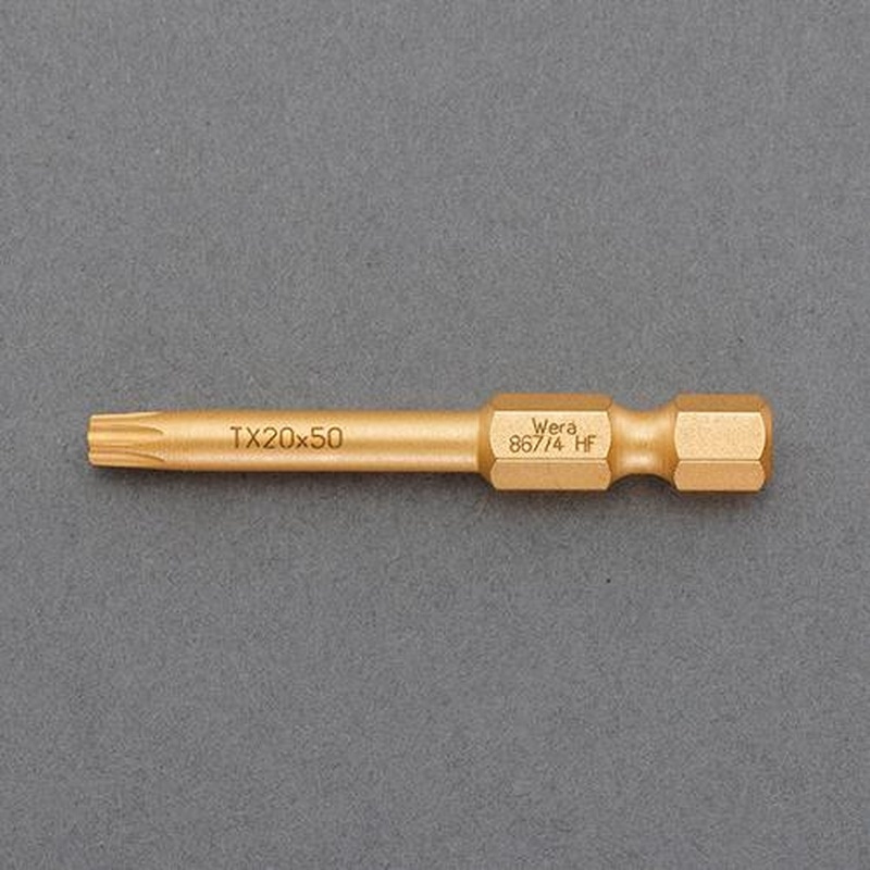 エスコ EA611GM-240 T40x50mm［Torx]ドライバービット(ホールド付) 1個（ご注文単位1個）【直送品】
