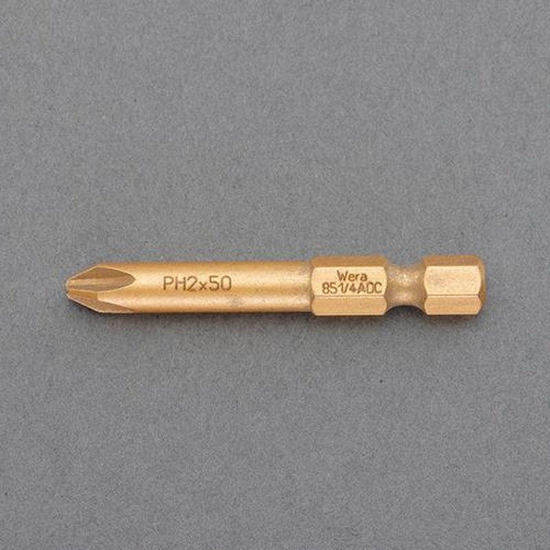 エスコ EA611GA-160 #0x50mm［＋]ドライバービット(ダイヤモンド付) 1個（ご注文単位1個）【直送品】