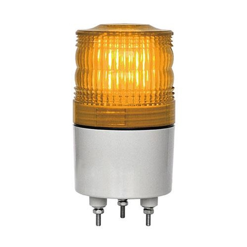 エスコ EA983FS-167 AC100~200VLED回転灯(黄) 1個(ご注文単位1個)【直送品】