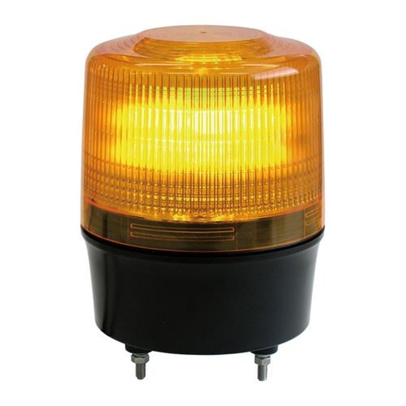 エスコ EA864CW-52 AC100V車両入出庫警告灯(ブザー付/黄) 1個（ご注文単位1個）【直送品】